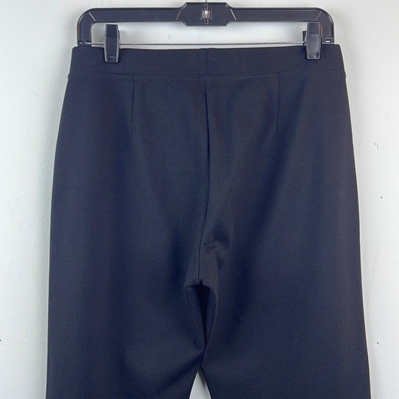 Eileen Fisher Pull On Stretch Dress Pants Size Small Black - Picture 7 of 7